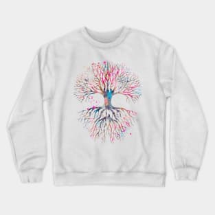 Tree of life watercolor painting 2 Crewneck Sweatshirt